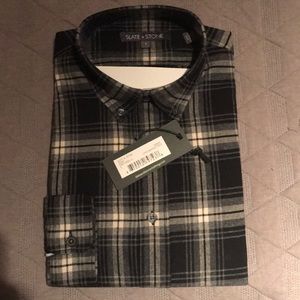 Slate & Stone Long Sleeve Plaid Shirt